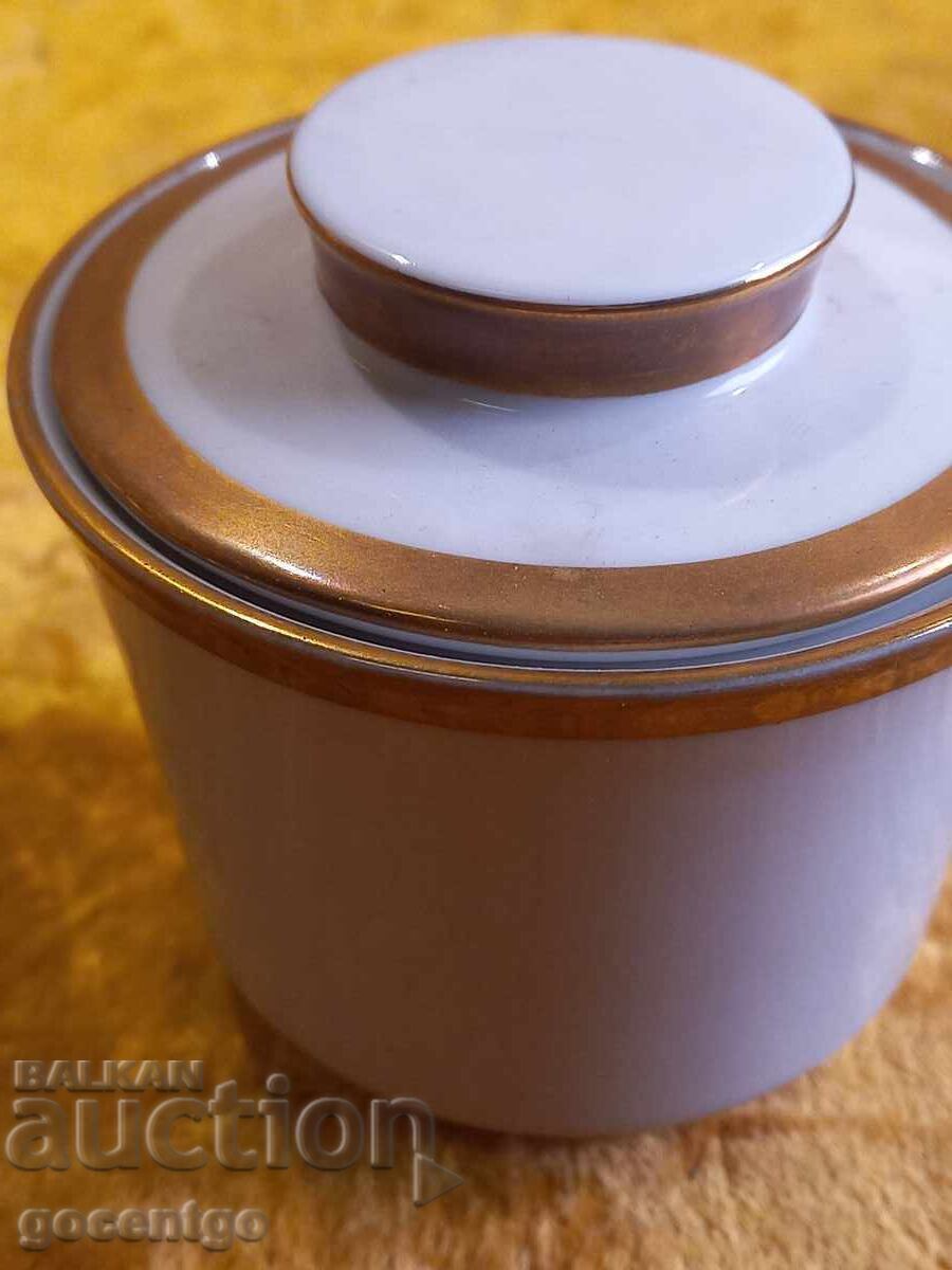 Sugar bowl. Marking Gilded Germany - 6