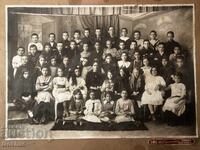Old Photo School Class Before 1945