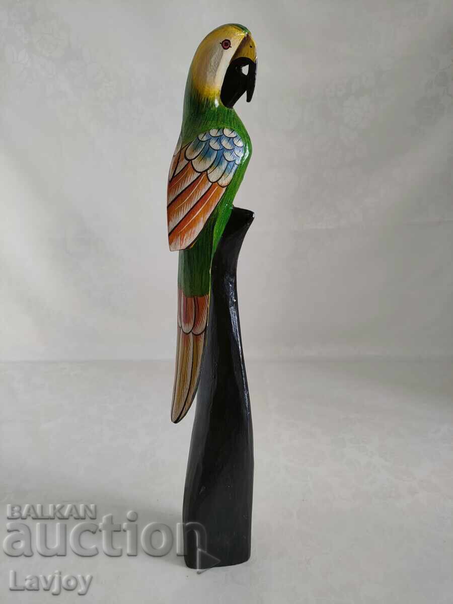 Delivery of Wooden figure Parrot Delivery of Wooden figure Parrot