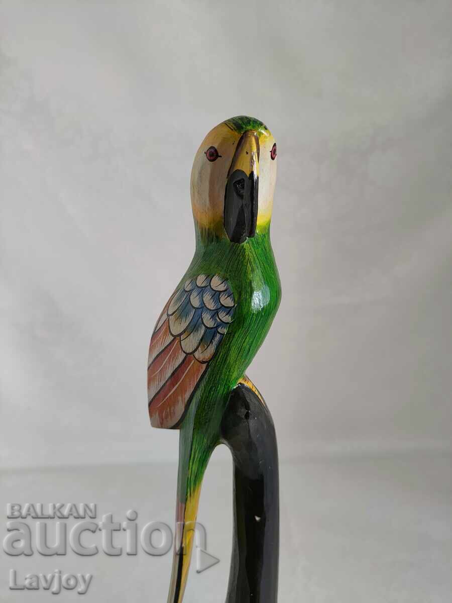 Wooden figure Parrot Wooden figure Parrot