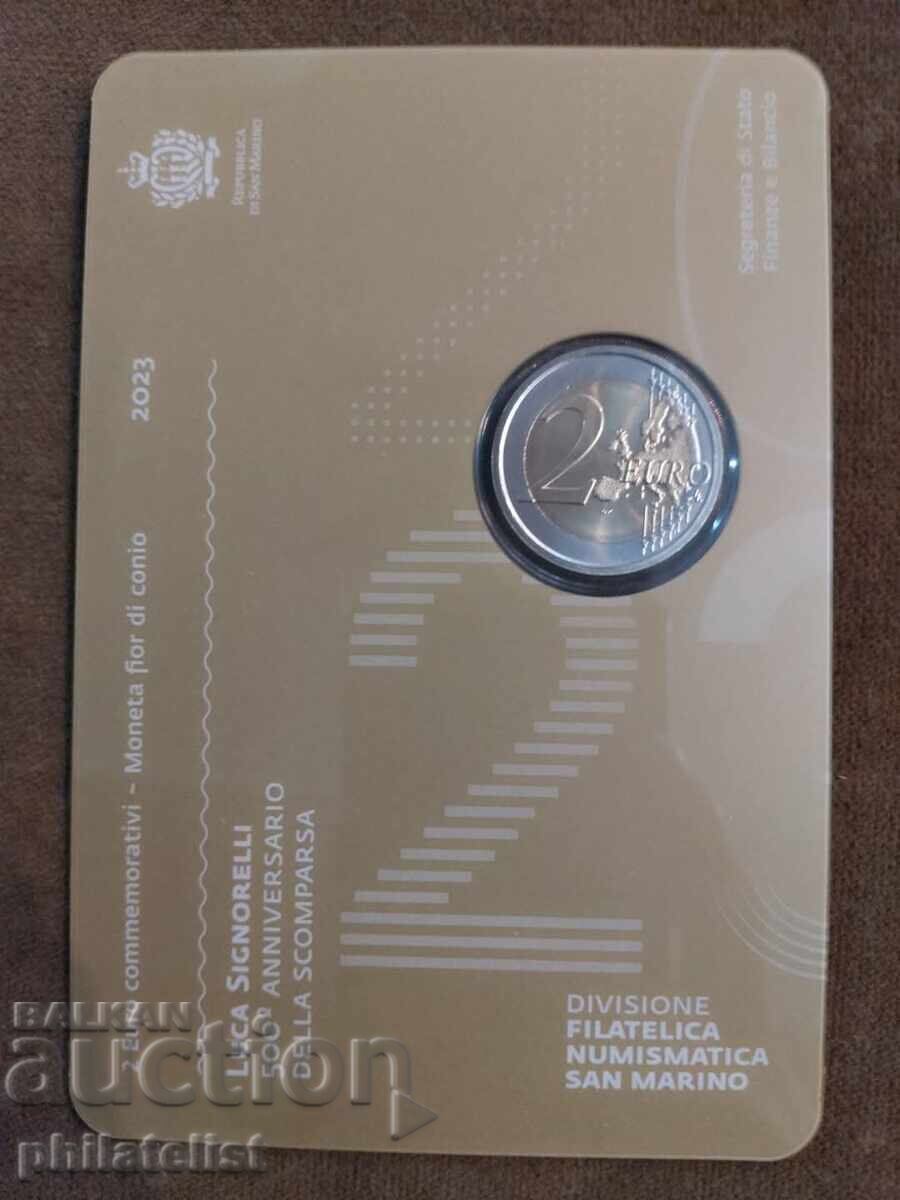 Delivery of San Marino 2023 - 2 euros - Luca Signorelli / Signorelli BU Delivery of San Marino 2023 - 2 euros - Luca Signorelli / Signorelli BU