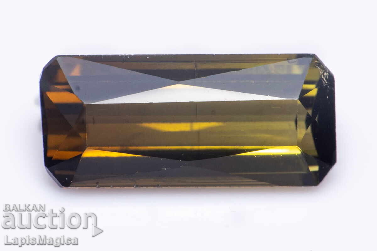 Green Tourmaline 1.66ct VS Octagon Cut