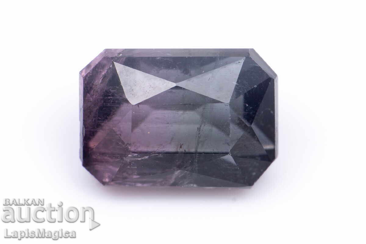 Two-tone violet tourmaline 1.85ct octagon cut Two-tone violet tourmaline 1.85ct octagon cut