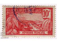 France/Guadeloupe-1922-Ed.-natural landmarks,stamp