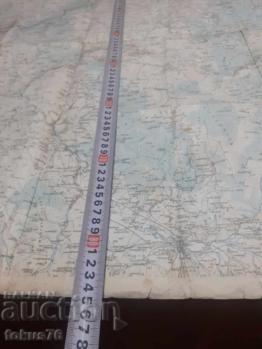 Παλιός μεγάλος χάρτης της Μακεδονίας - 6 Παλιός μεγάλος χάρτης της Μακεδονίας - 6