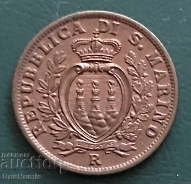 San Marino. 5 centesims 1937 San Marino. 5 centesims 1937