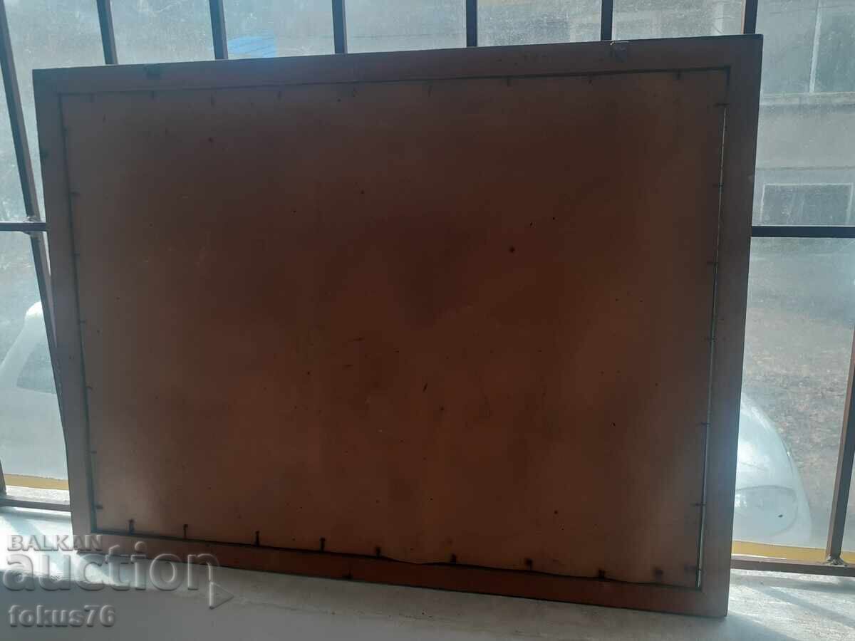 Стара царска военна голяма снимка с рамка под стъкло - 5 Стара царска военна голяма снимка с рамка под стъкло - 5