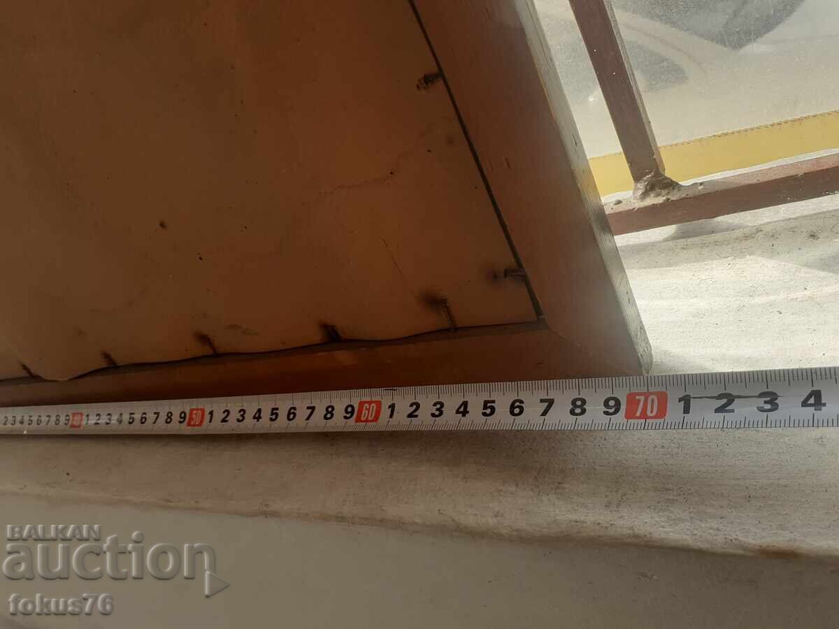 Стара царска военна голяма снимка с рамка под стъкло - 6 Стара царска военна голяма снимка с рамка под стъкло - 6