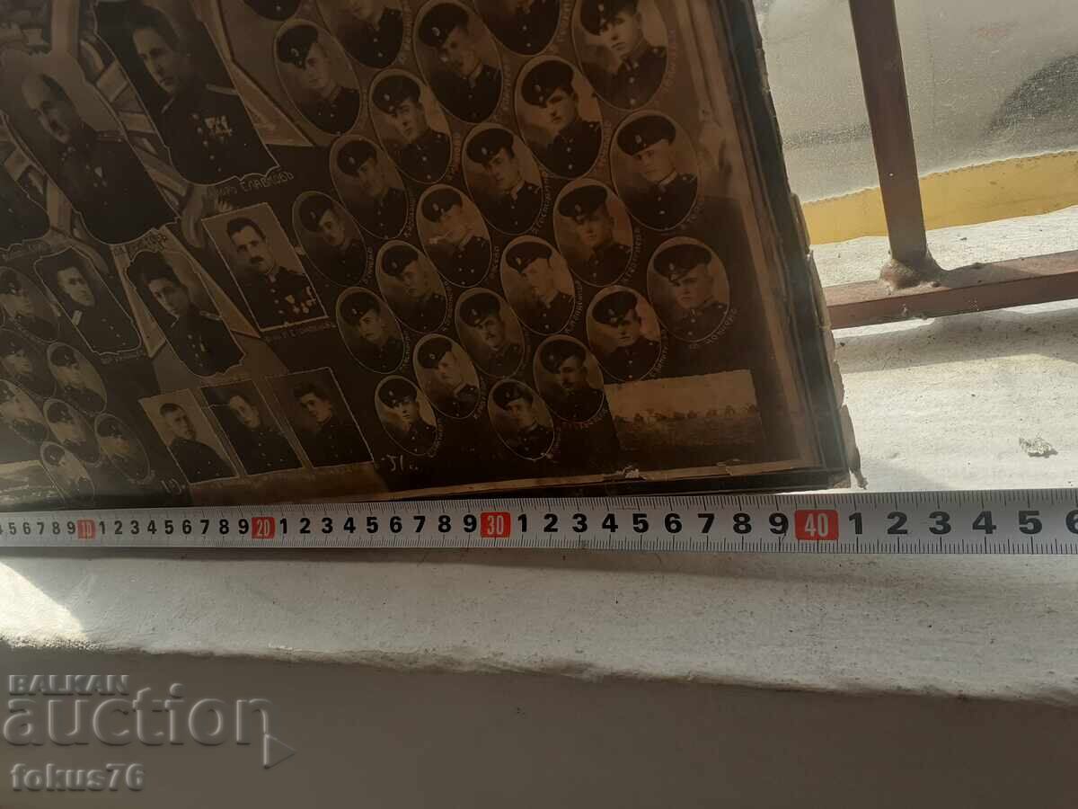 Old Tsarist military large photo thick cardboard - 6 Old Tsarist military large photo thick cardboard - 6