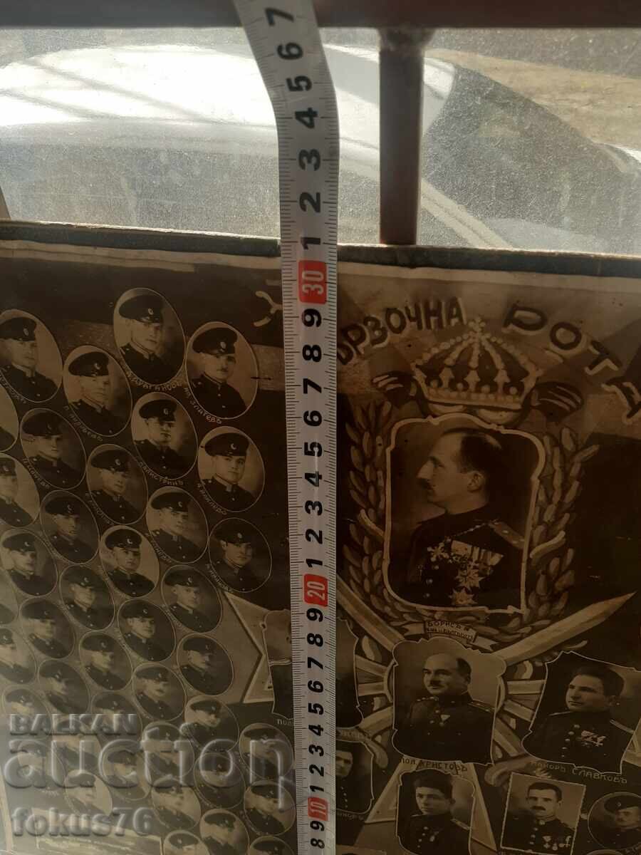 Old Tsarist military large photo thick cardboard - 7 Old Tsarist military large photo thick cardboard - 7