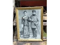 Rare old portrait of a volunteer with history - 1882