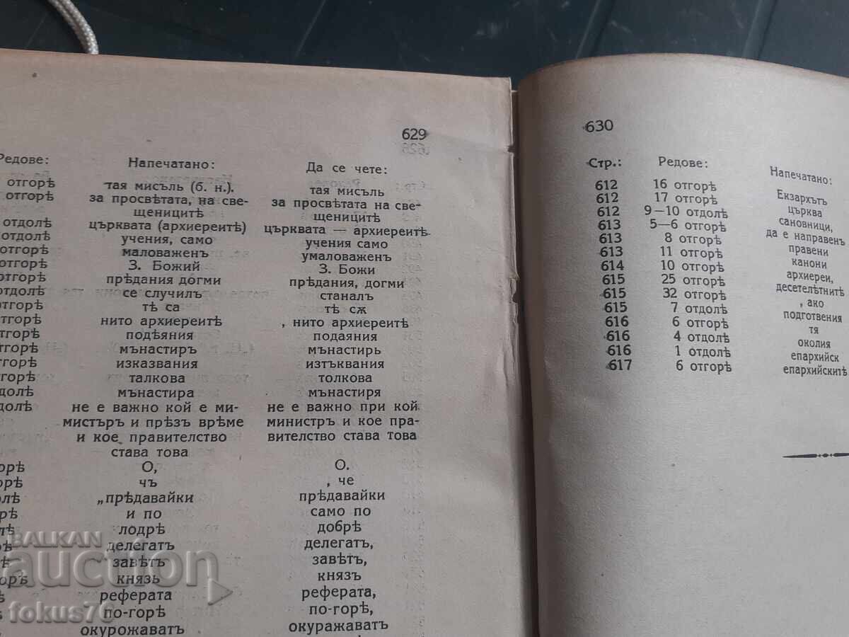 The Constitution of the Bulgarian Orthodox Church 1920 - 5 The Constitution of the Bulgarian Orthodox Church 1920 - 5