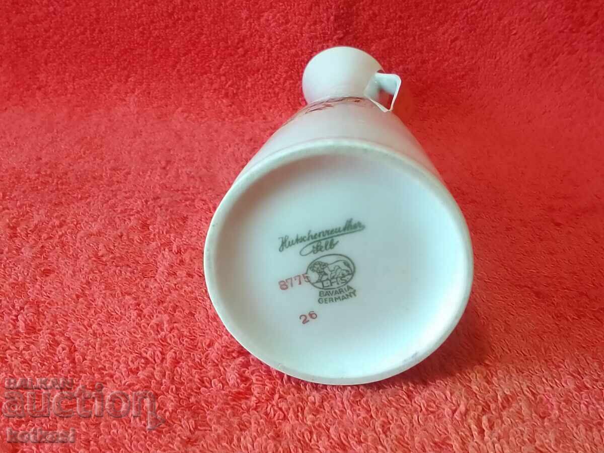 Old porcelain vase Hutschenreuther houses city gilding - 6 Old porcelain vase Hutschenreuther houses city gilding - 6