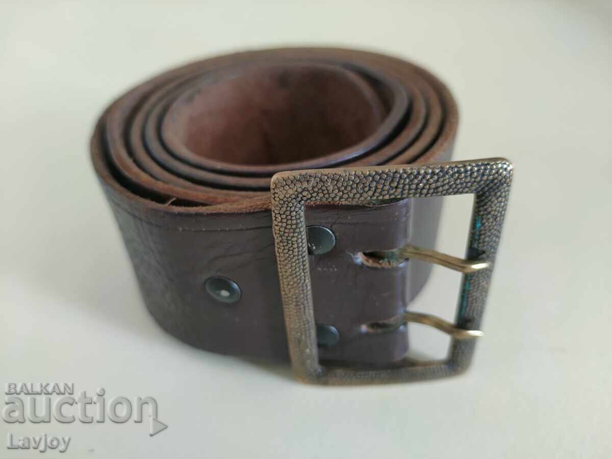 Old officer's military belt Old officer's military belt