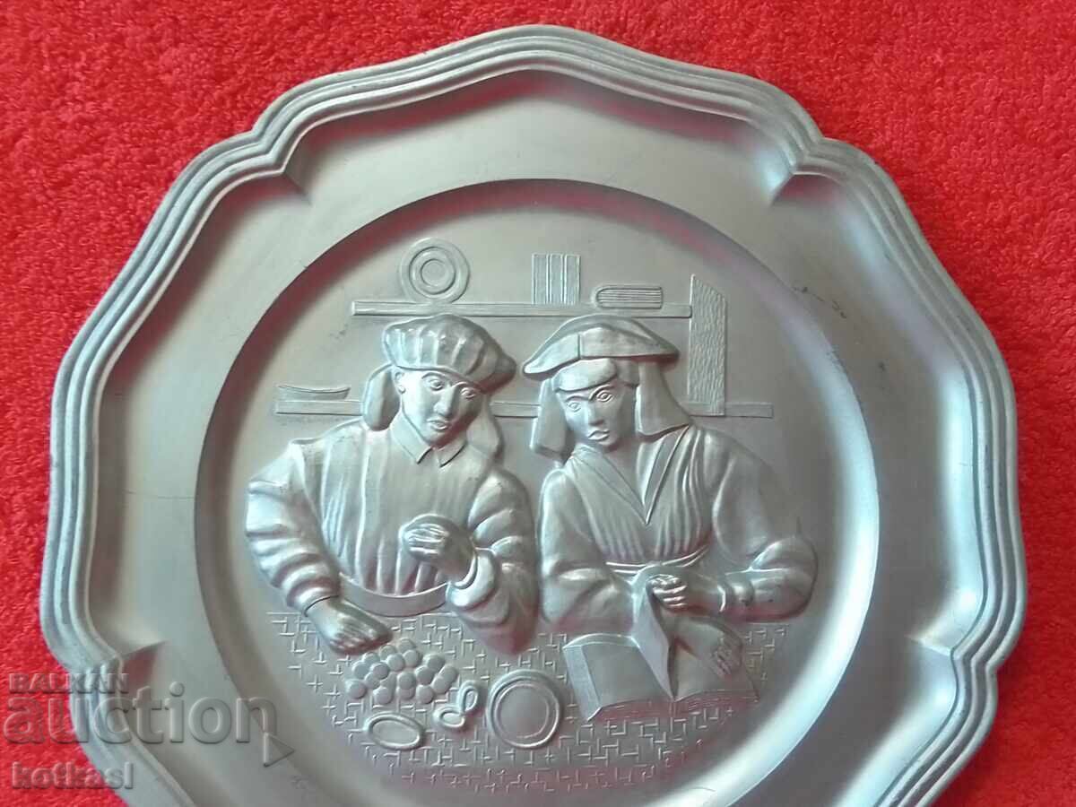 Δημοπρασία Μεταλλική πλάκα θωρακισμένη Γερμανία Ανδρικά Σήματα Κολλεγίου