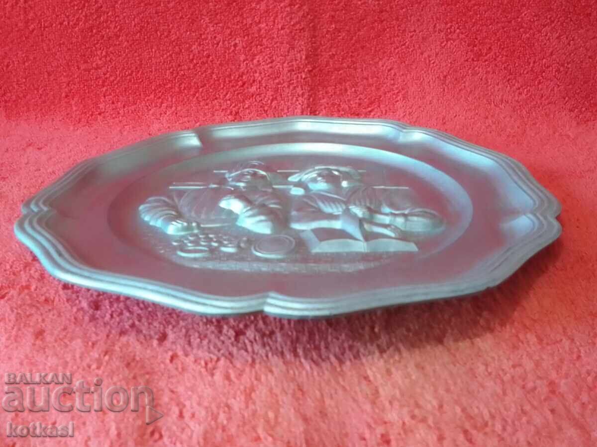 Παράδοση Μεταλλική πλάκα θωρακισμένη Γερμανία Ανδρικά Σήματα Κολλεγίου