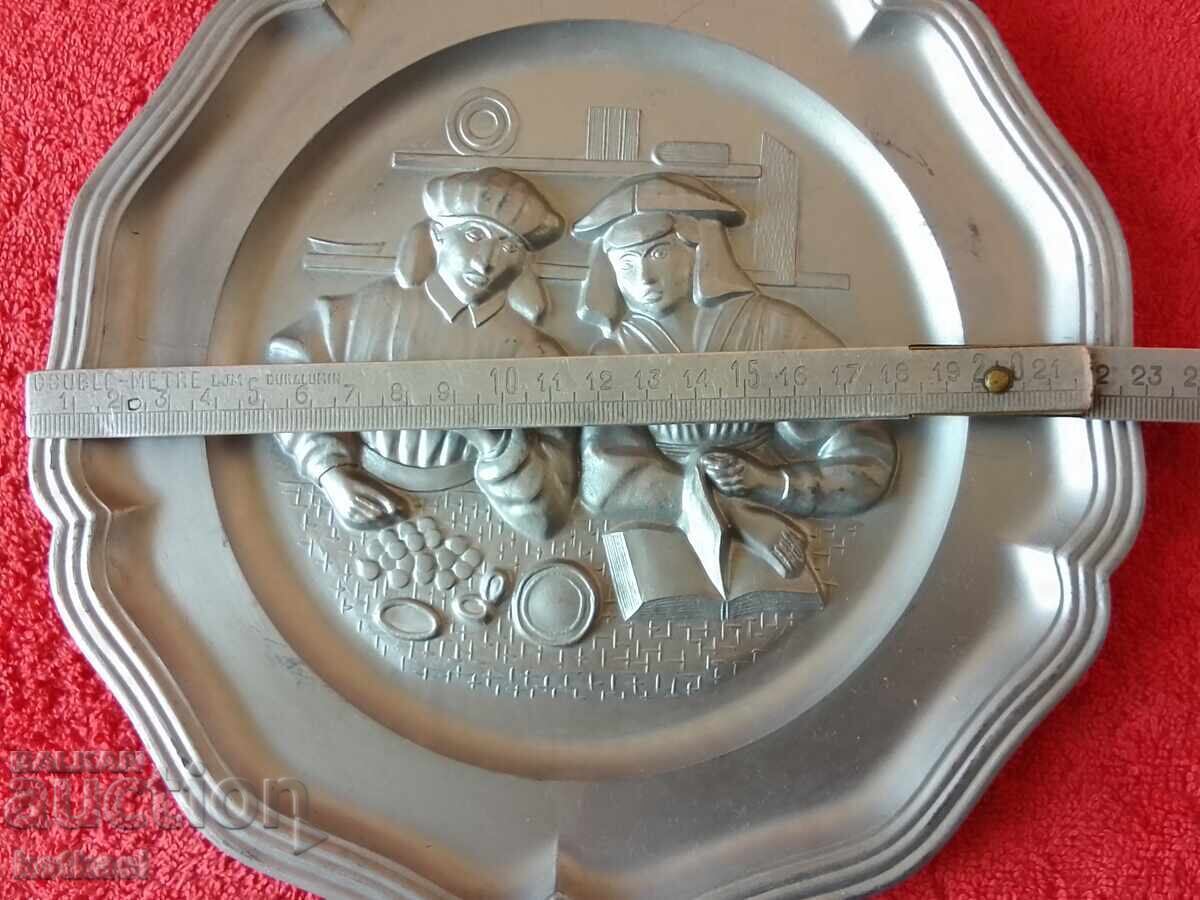 Μεταλλική πλάκα θωρακισμένη Γερμανία Ανδρικά Σήματα Κολλεγίου - 7