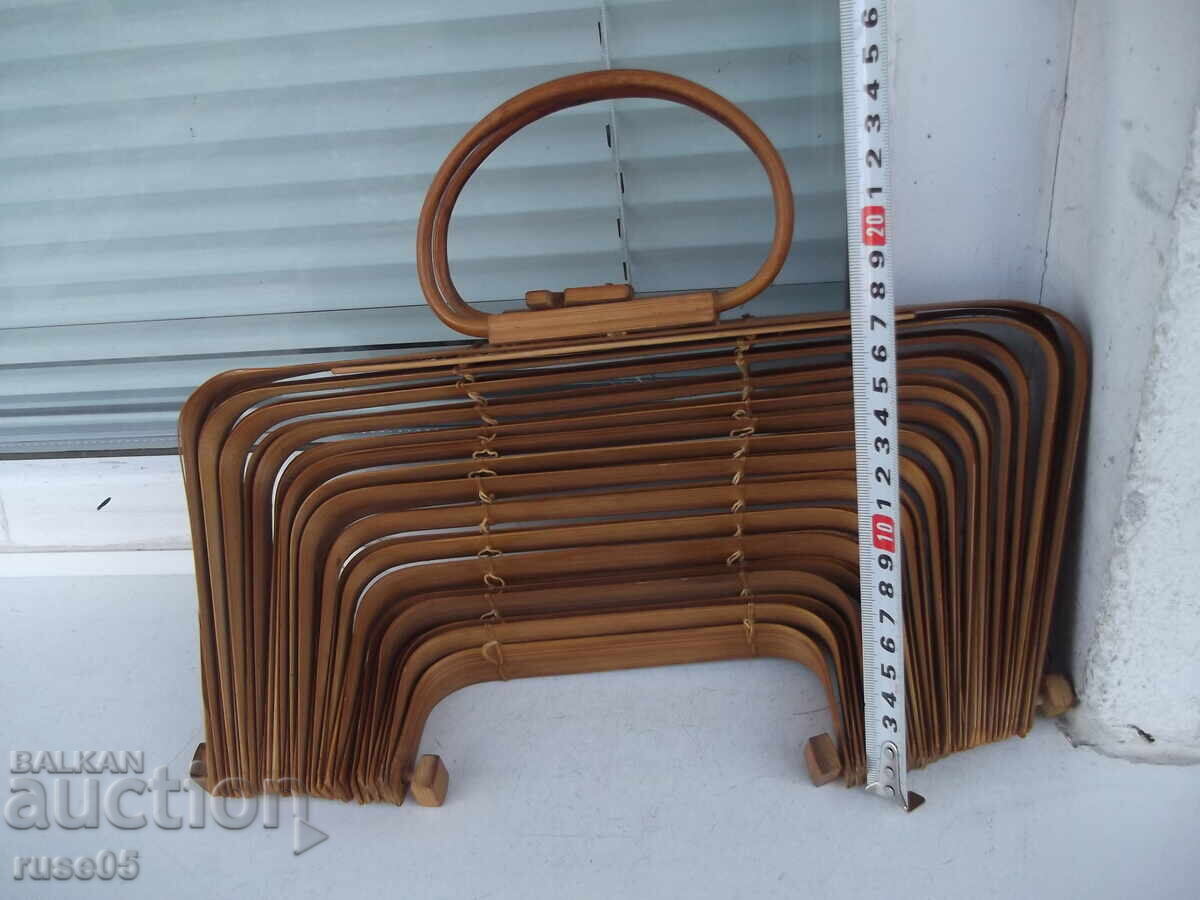 Women's foldable bamboo bag with price 30.00 BGN | € 15.34