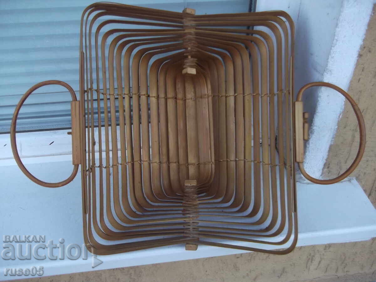 Auction  Women's foldable bamboo bag