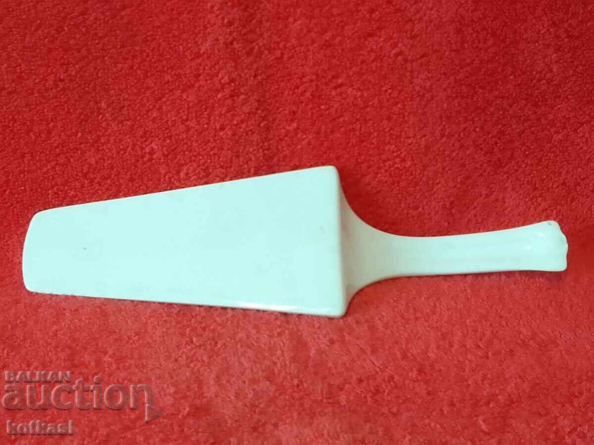 Delivery of Old porcelain Spatula kitchen utensil spatula