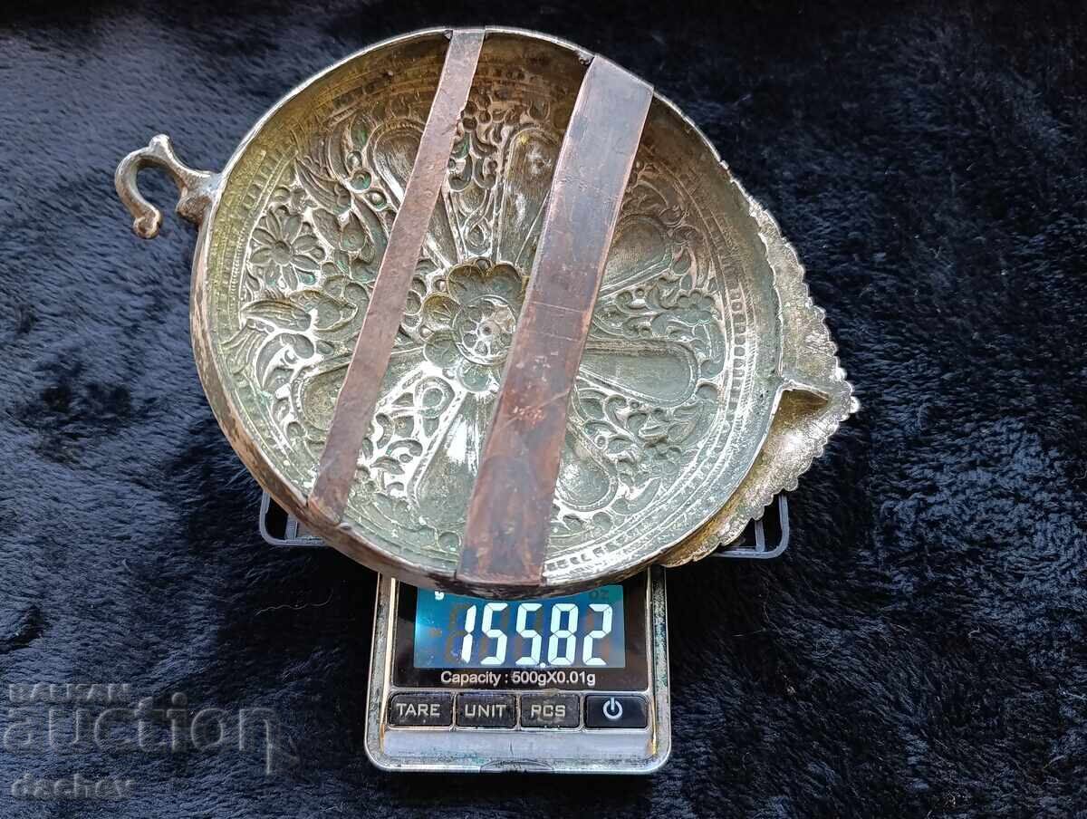 Delivery of Renaissance Silver Kyustendil Buckle Belt Costume 19th Century