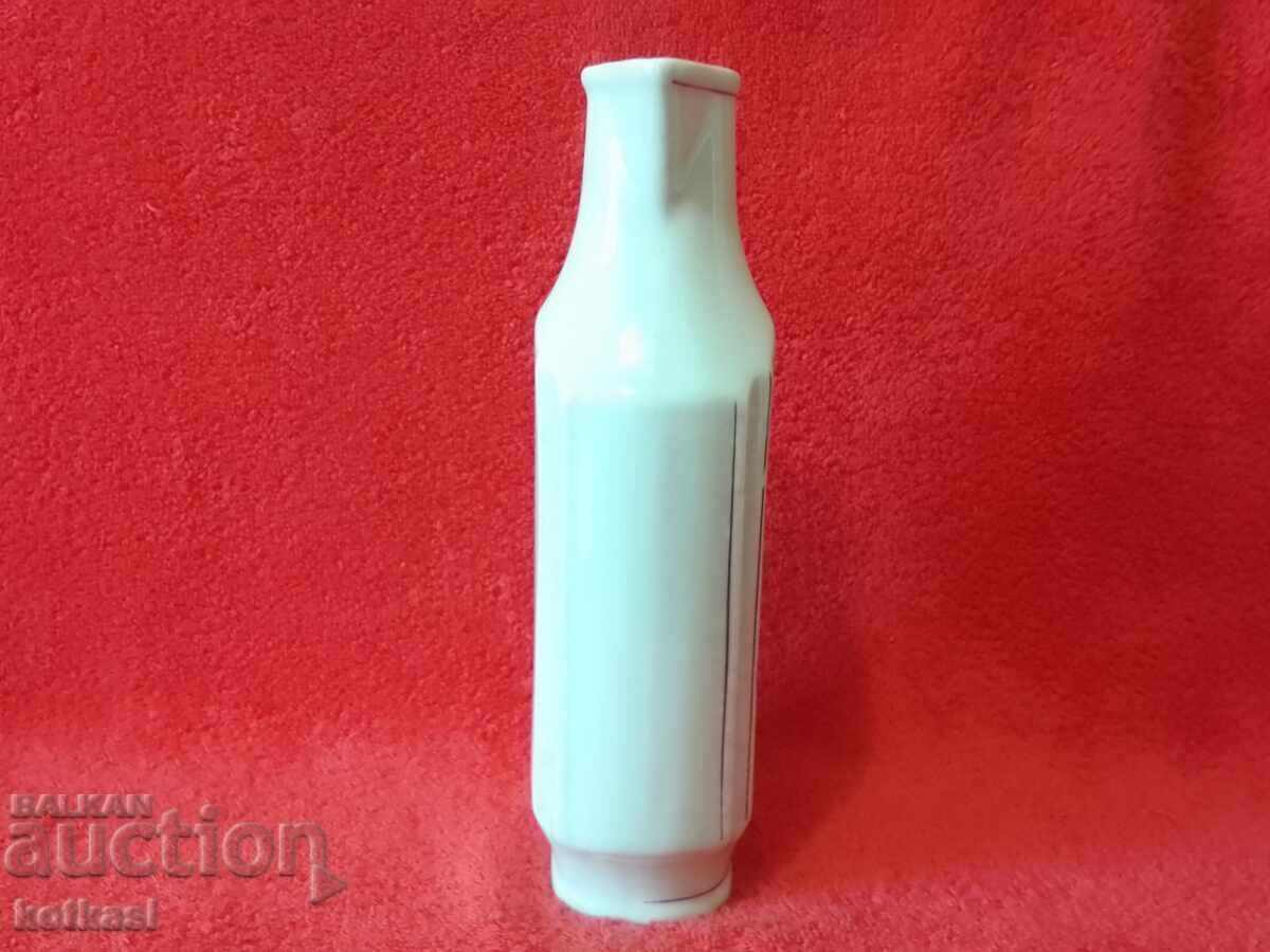 Delivery of Old Bulgarian porcelain Vinegar pot bottle Delivery of Old Bulgarian porcelain Vinegar pot bottle