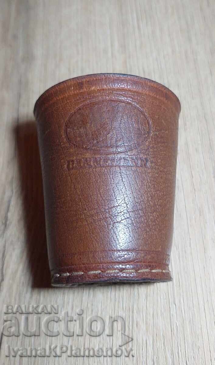Auction  Leather dice cup for connoisseurs
