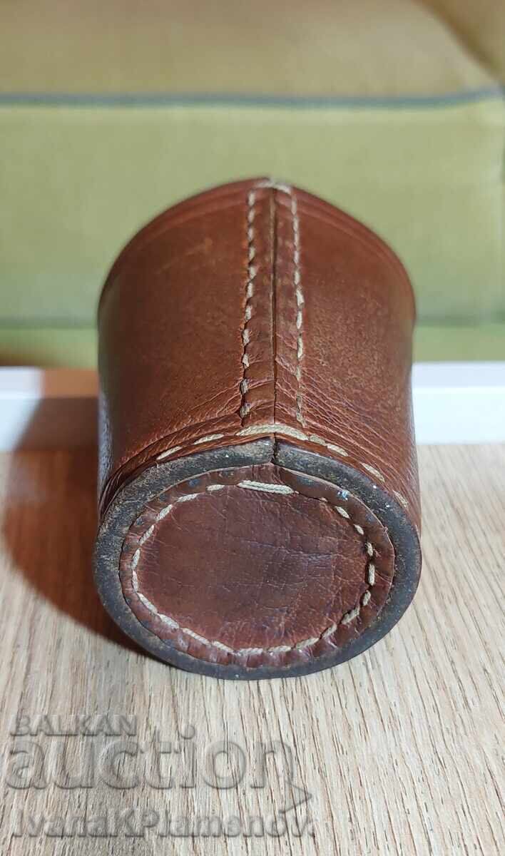 Delivery of Leather dice cup for connoisseurs