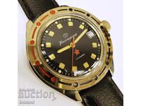 Soviet Watch Vostok Commander USSR Red Star