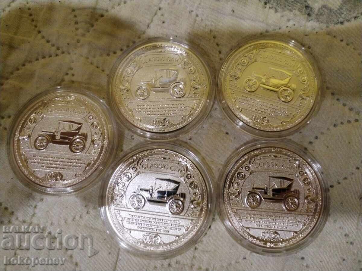 Classic car coins with price 16.08 BGN | € 8.22 Classic car coins with price 16.08 BGN | € 8.22
