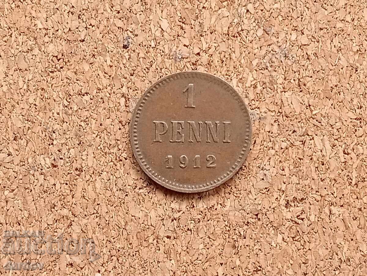 Finland 1 penny 1912 Finland 1 penny 1912