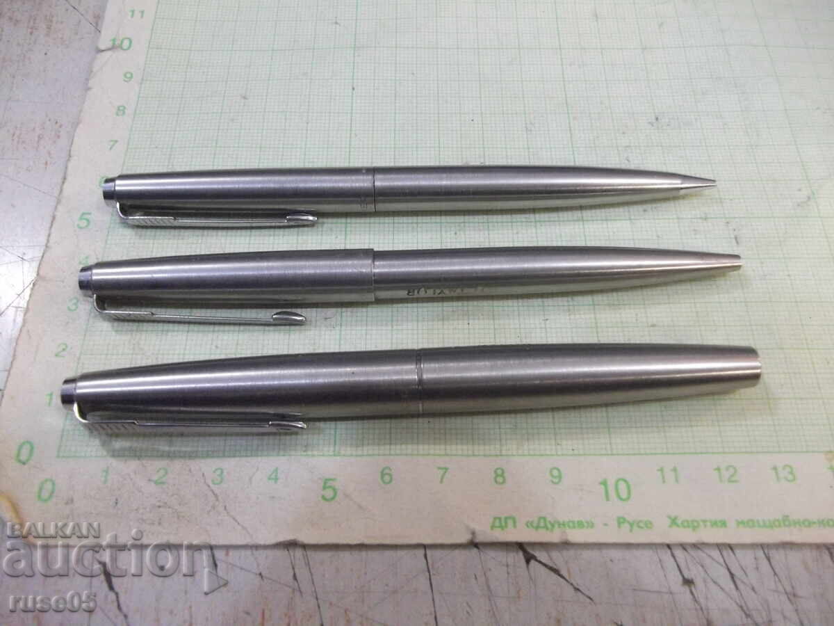 Set "PARKER - D.TAYLOR" pen, pyrograph and ballpoint pen Set "PARKER - D.TAYLOR" pen, pyrograph and ballpoint pen