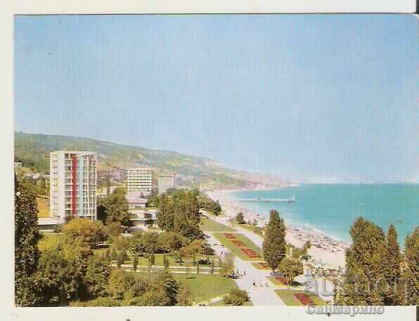 Map Bulgaria Varna Golden Sands General view 9*