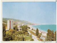 Map Bulgaria Varna Golden Sands General view 9*