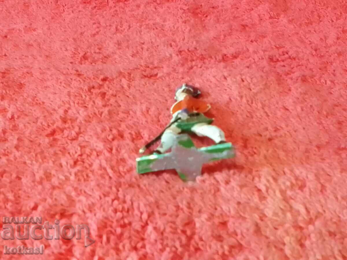 Auction Old metal figure of a Soldier with a sword Auction Old metal figure of a Soldier with a sword