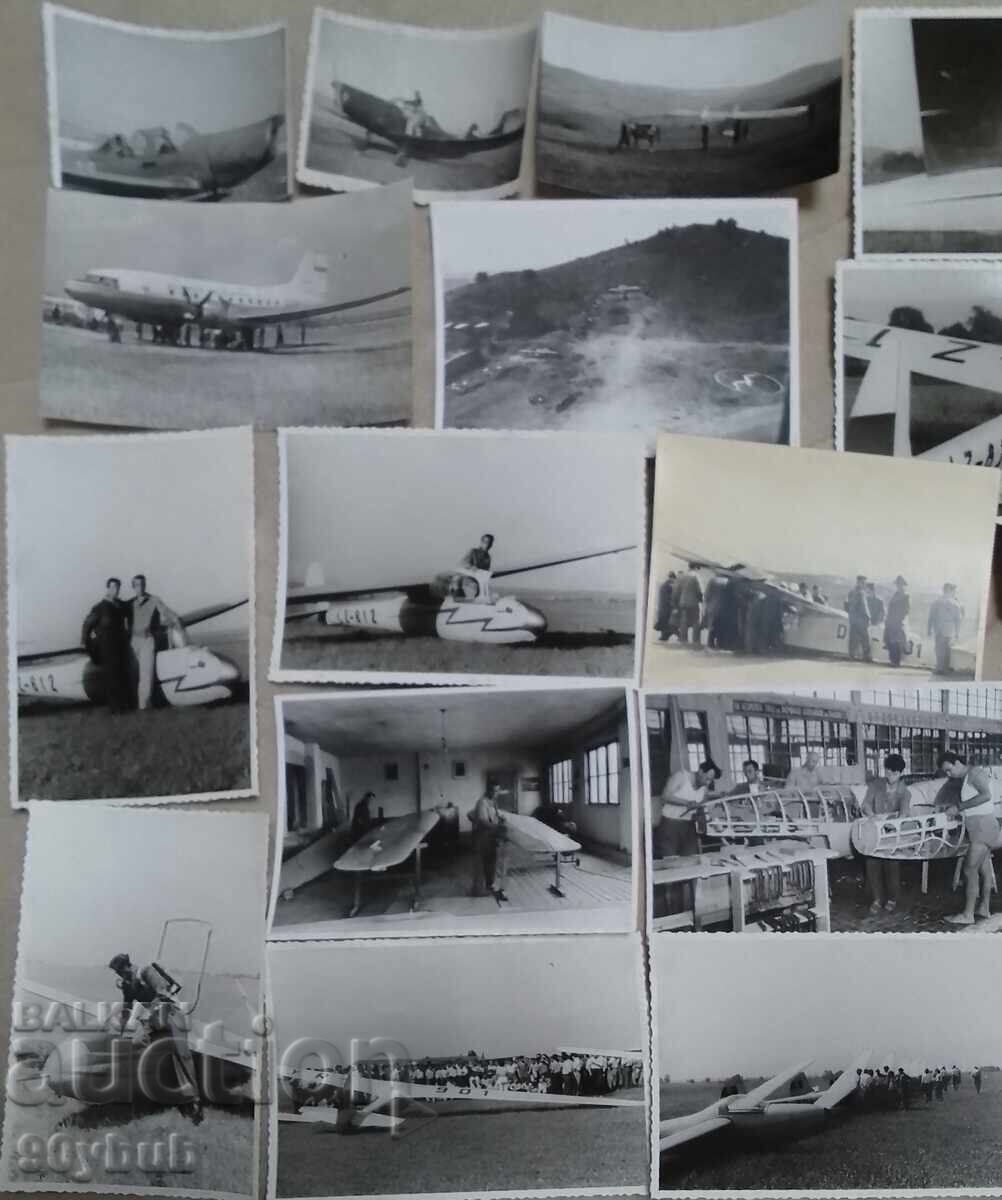 Old photos with airplanes, airport - 22 pcs. with price 180.00 BGN | € 92.03 Old photos with airplanes, airport - 22 pcs. with price 180.00 BGN | € 92.03