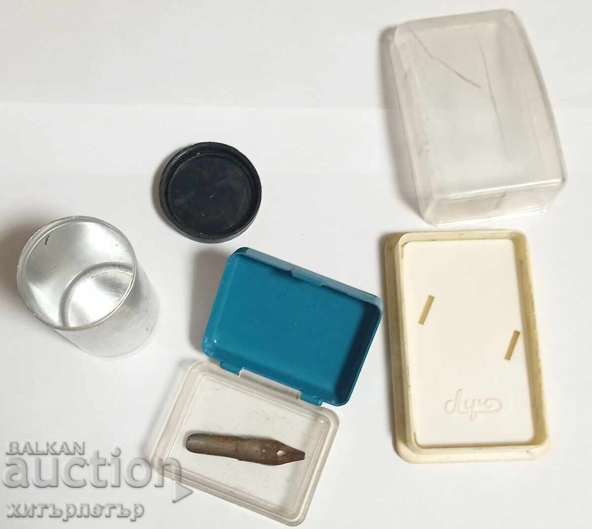 Boxes of 3 assorted items and a pen with price 0.77 BGN | € 0.39 Boxes of 3 assorted items and a pen with price 0.77 BGN | € 0.39