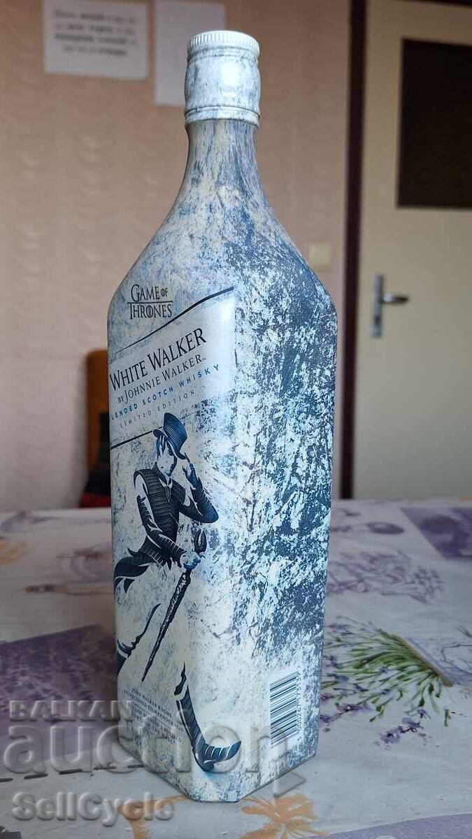 Auction ✅BOTTLE Johnie Walker - White Walker - GOT❗ Auction ✅BOTTLE Johnie Walker - White Walker - GOT❗