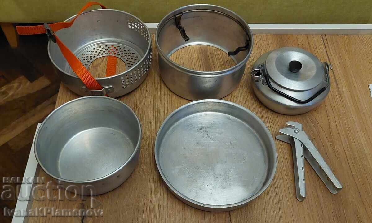 Set de călătorie din aluminiu pentru cunoscători cu preț € 16.00 | 31.29 BGN