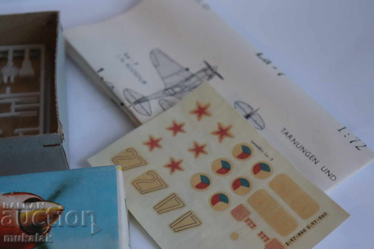 Auction 1:72 LA - 7 FIGHTER PLANE RETRO MODEL FOR ASSEMBLY Auction 1:72 LA - 7 FIGHTER PLANE RETRO MODEL FOR ASSEMBLY