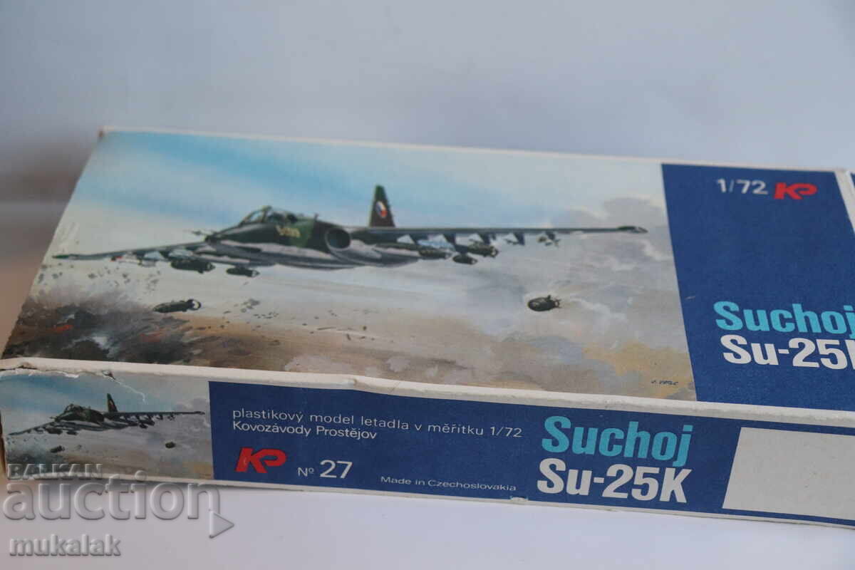 1:72 SU -25K FIGHTER PLANE RETRO MODEL FOR ASSEMBLY - 6 1:72 SU -25K FIGHTER PLANE RETRO MODEL FOR ASSEMBLY - 6
