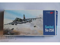 1:72 SU -25K FIGHTER PLANE RETRO MODEL FOR ASSEMBLY