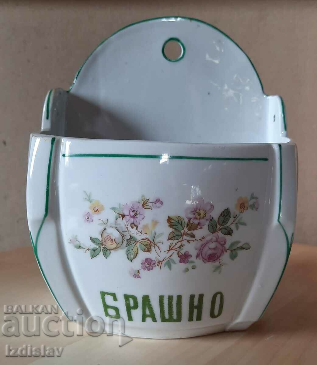 Delivery of Porcelain flour bowl S.I.P 50 years Delivery of Porcelain flour bowl S.I.P 50 years