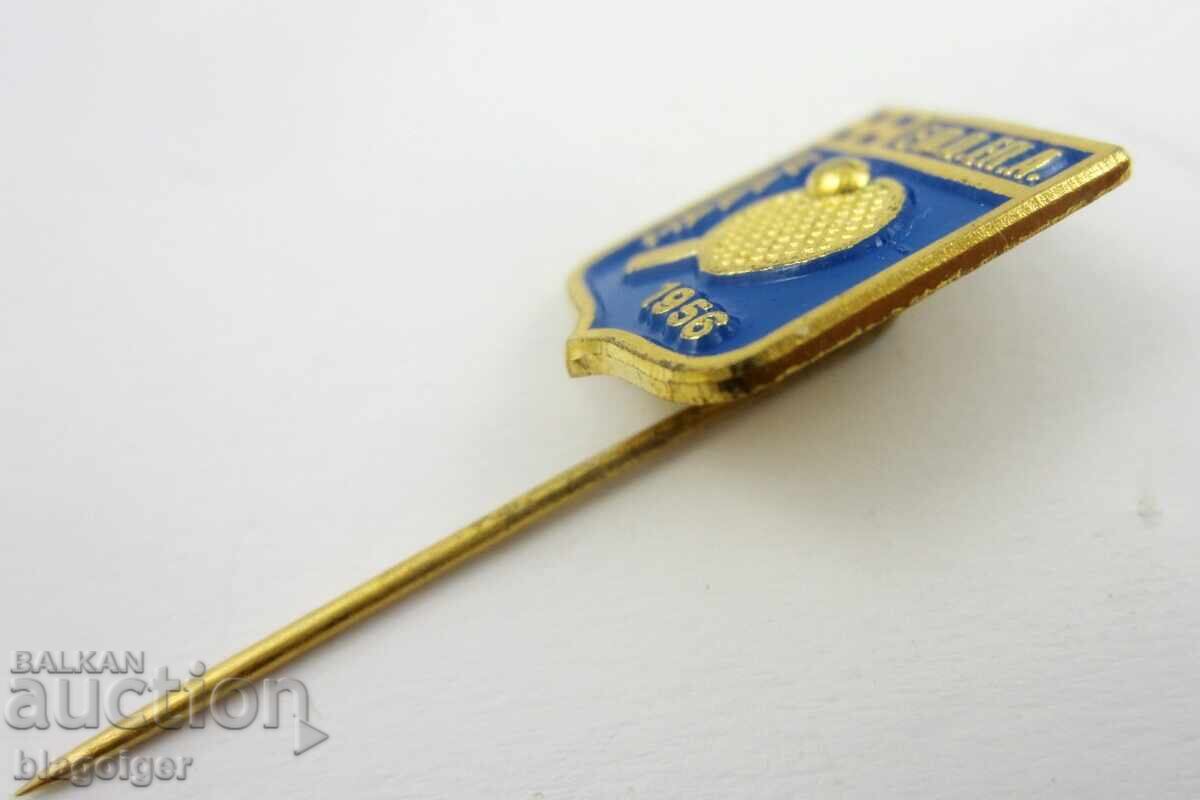 Greek Table Tennis Federation-Old Badge-Greece 1956 - 6 Greek Table Tennis Federation-Old Badge-Greece 1956 - 6