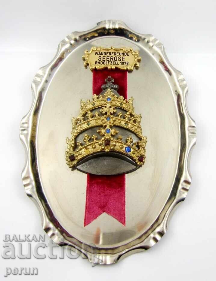 Auction  Germany-Wall Medal-Metal-1978-Tourism-Guest of Honor