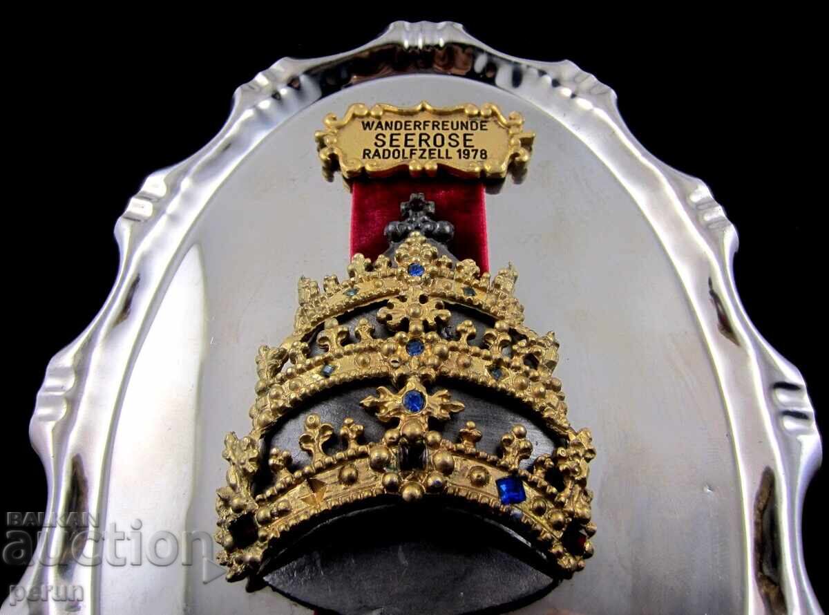 Delivery of Germany-Wall Medal-Metal-1978-Tourism-Guest of Honor