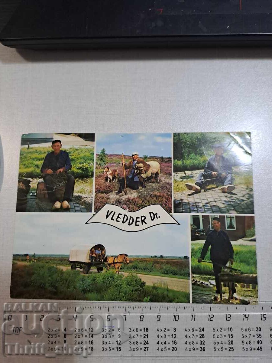 Old postcard - Professions - Workers Old postcard - Professions - Workers