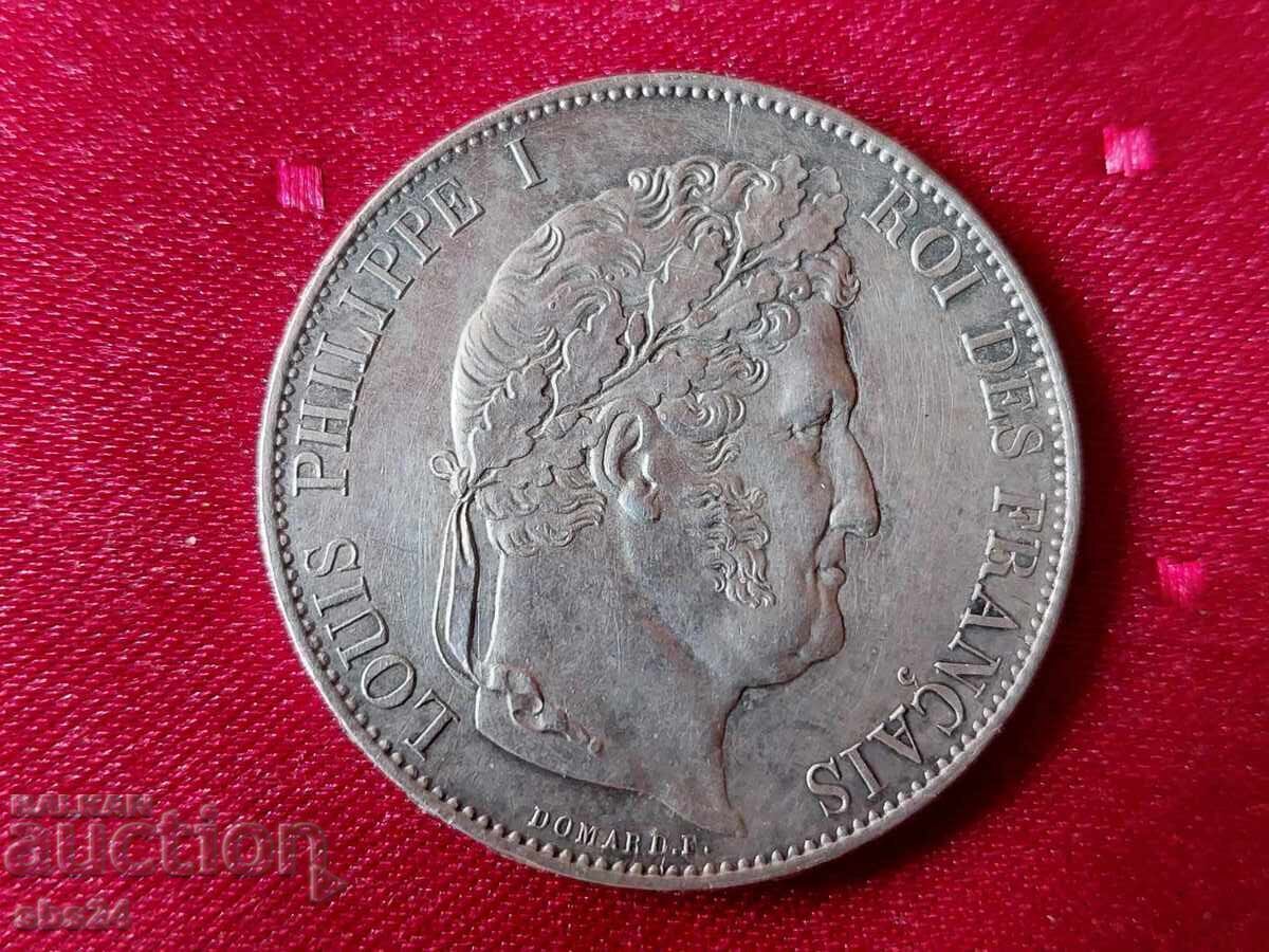 5 francs 1846, France with price 250.00 BGN | € 127.82