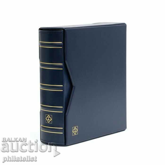 album for 200 FDC envelopes, Leuchtturm cards blue