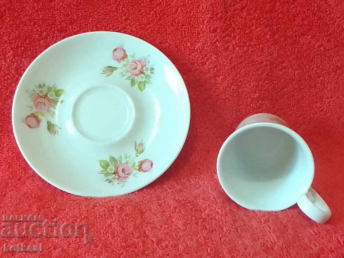 Old porcelain double set VOHENSTRAUSS JOHANN SELTMANN - 5